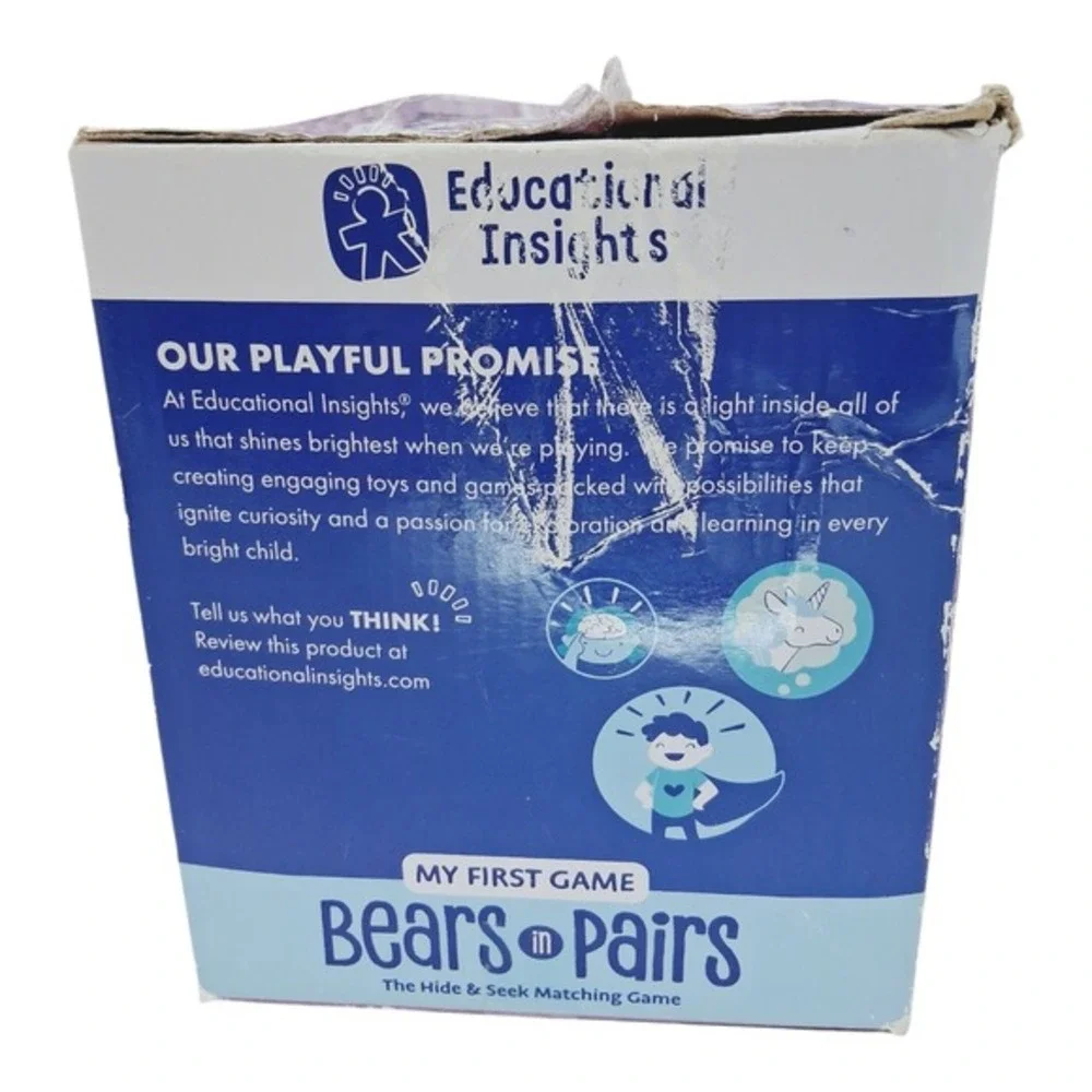 Educational Insights My‎ First Memory Game - Bears in Pairs | Engaging Learning